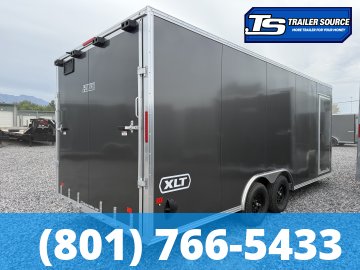 8.5x20 Alcom Aluminum EZ Hauler XLT Auto Trailer - 7'0" Interior - 7K GVWR - Dovetail