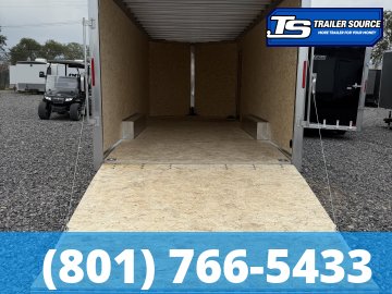8.5x20 Alcom Aluminum EZ Hauler XLT Auto Trailer - 7'0" Interior - 7K GVWR - Dovetail