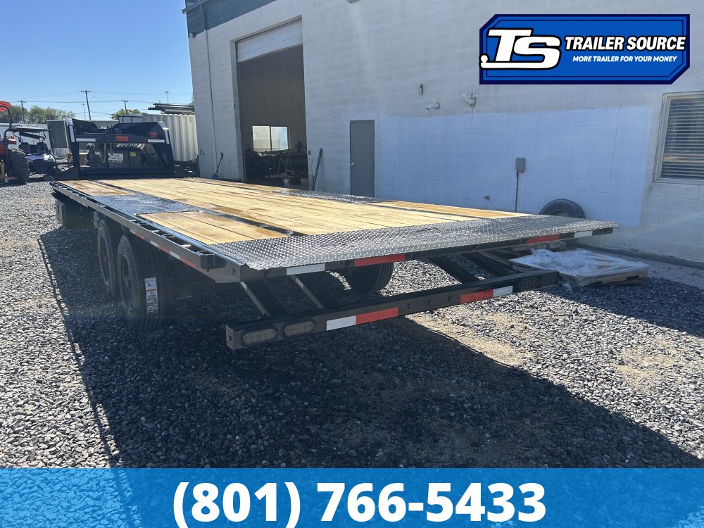 8.5x28 Horizon FTS Gooseneck Tilt Trailer - 22.4K GVWR -