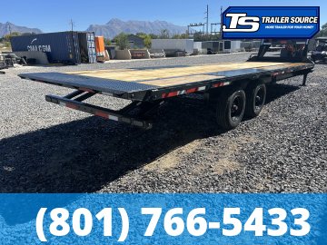 8.5x28 Horizon FTS Gooseneck Tilt Trailer - 22.4K GVWR -