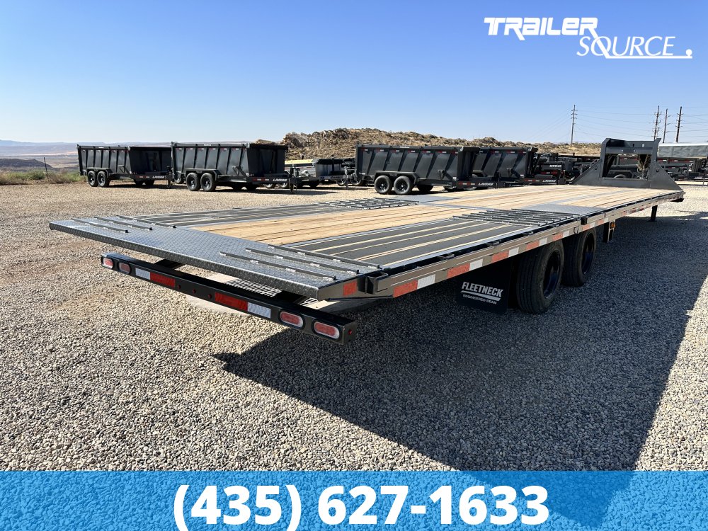 8.5x40 Diamond C FMAX HDT 40' 40K Hydraulic Dovetail Gooseneck