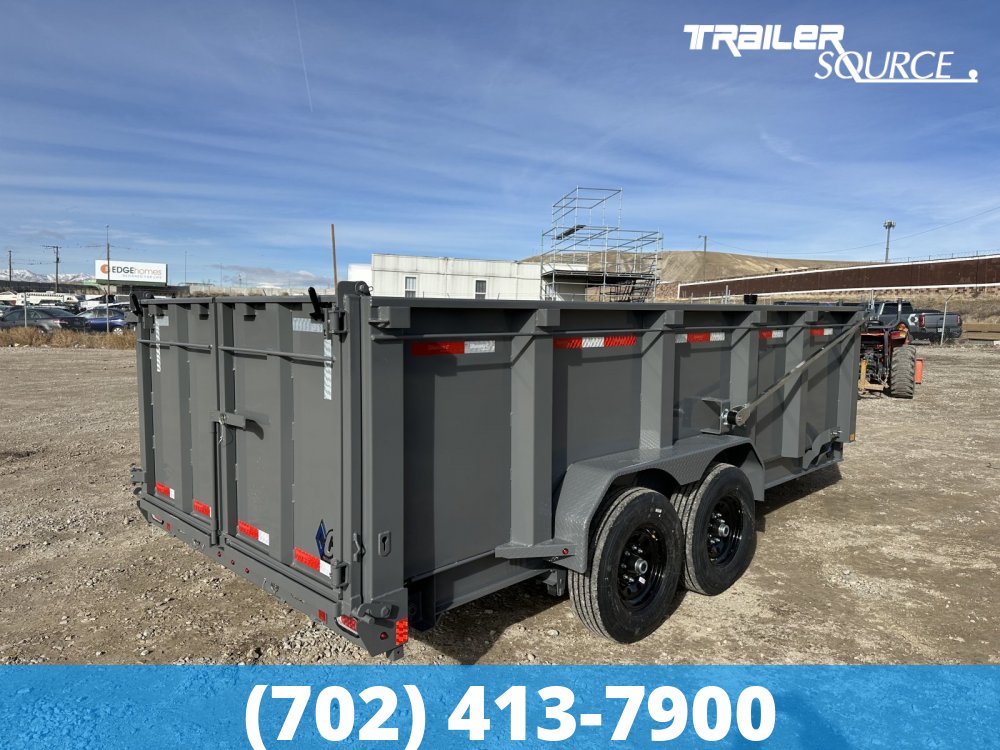 7x16 Diamond C LPT Telescopic Dump 15K 44" Sides Dump