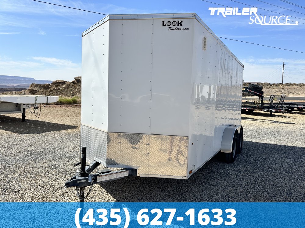 7x16 Look ST DLX 7'0" Interior 7K Tandem Axle Enclosed Cargo