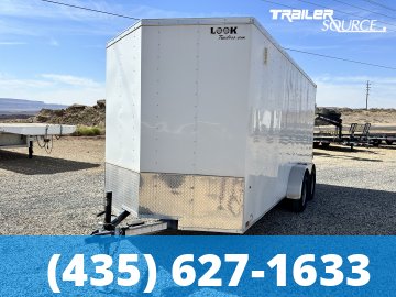 7x16 Look ST DLX 7'0" Interior 7K Tandem Axle Enclosed Cargo