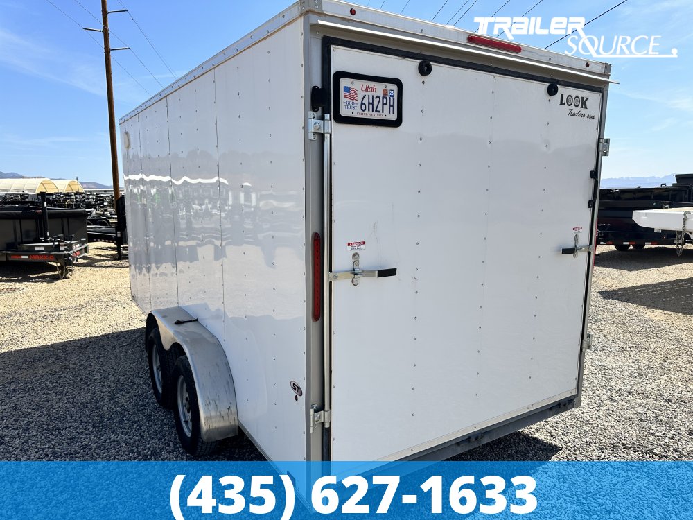 7x16 Look ST DLX 7'0" Interior 7K Tandem Axle Enclosed Cargo