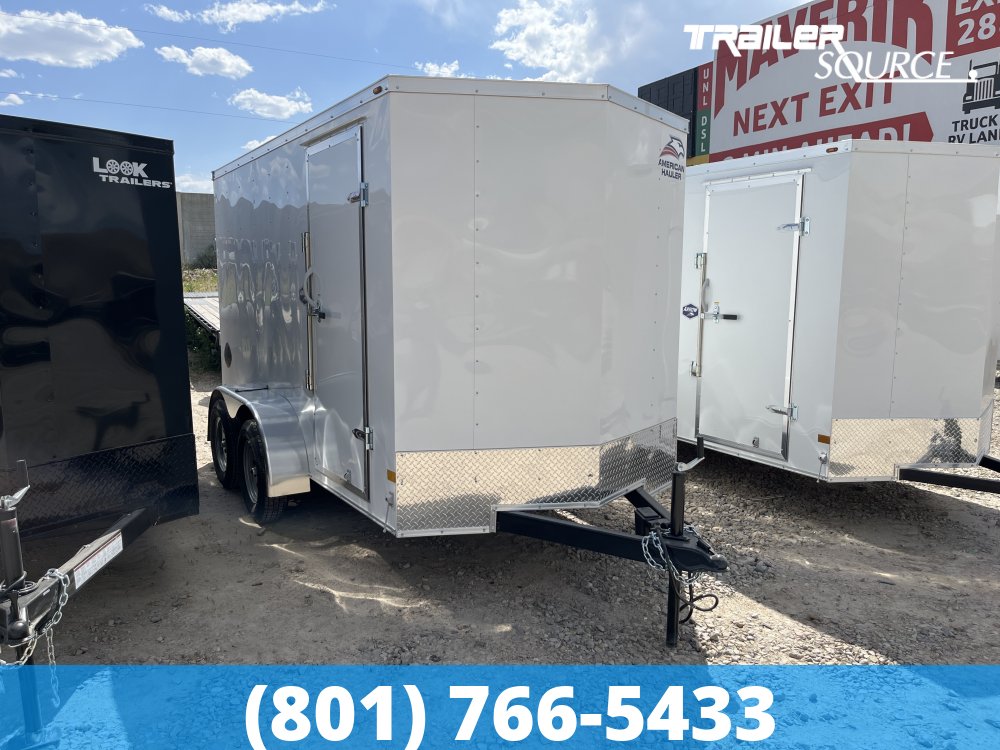 6x12 American Hauler Arrow 6'6" 7K Tandem Axle Enclosed Cargo