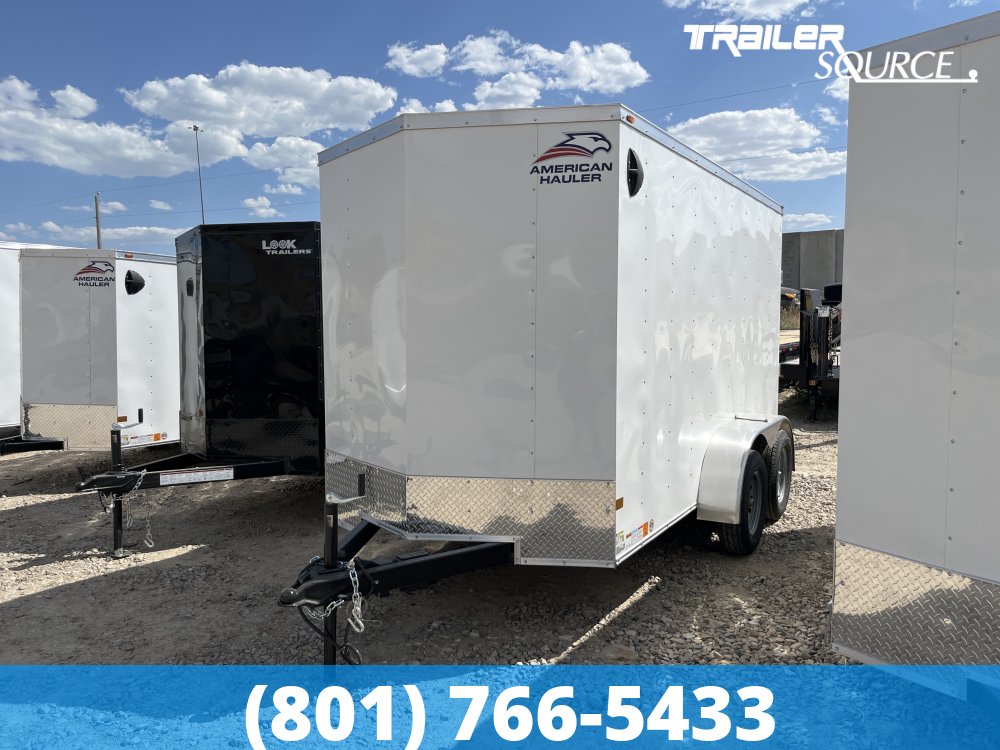 6x12 American Hauler Arrow 6'6" 7K Tandem Axle Enclosed Cargo