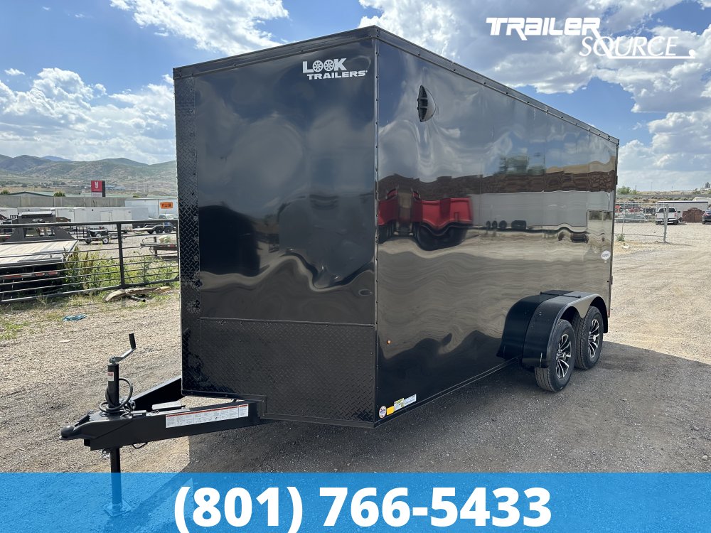 7x16 Look Element SE 6'6" Interior 7K Tandem Axle Enclosed Cargo