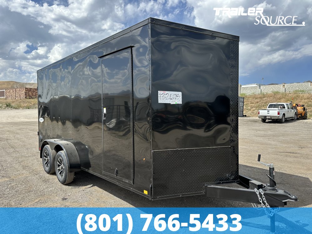 7x16 Look Element SE 7'0" Interior 7K Tandem Axle Enclosed Cargo