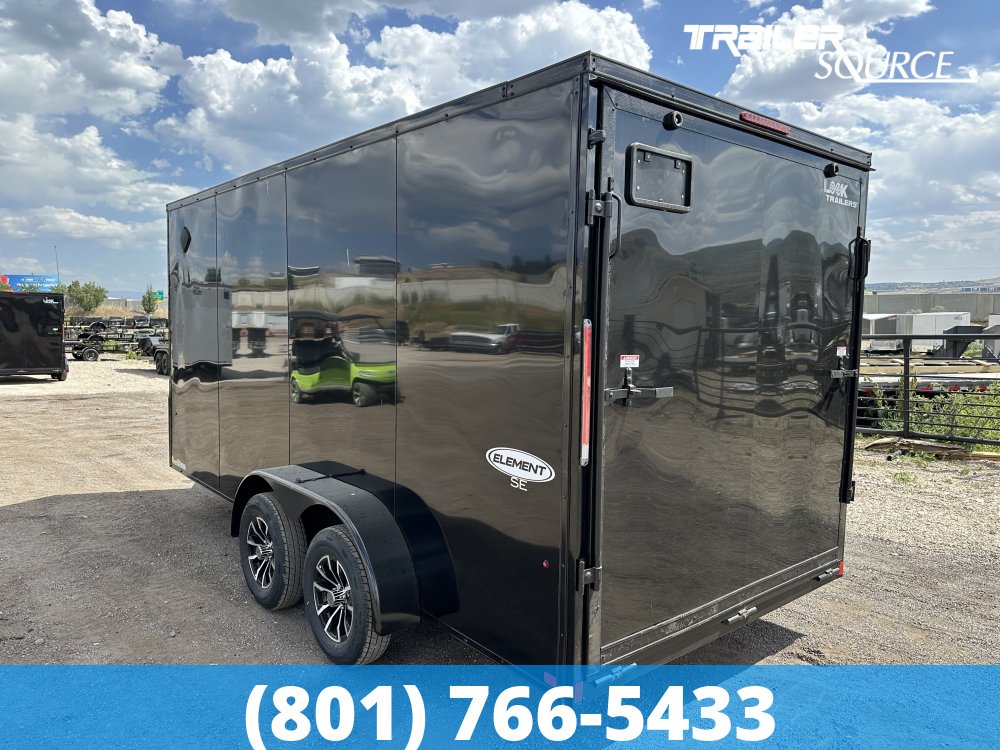 7x16 Look Element SE 7'0" Interior 7K Tandem Axle Enclosed Cargo