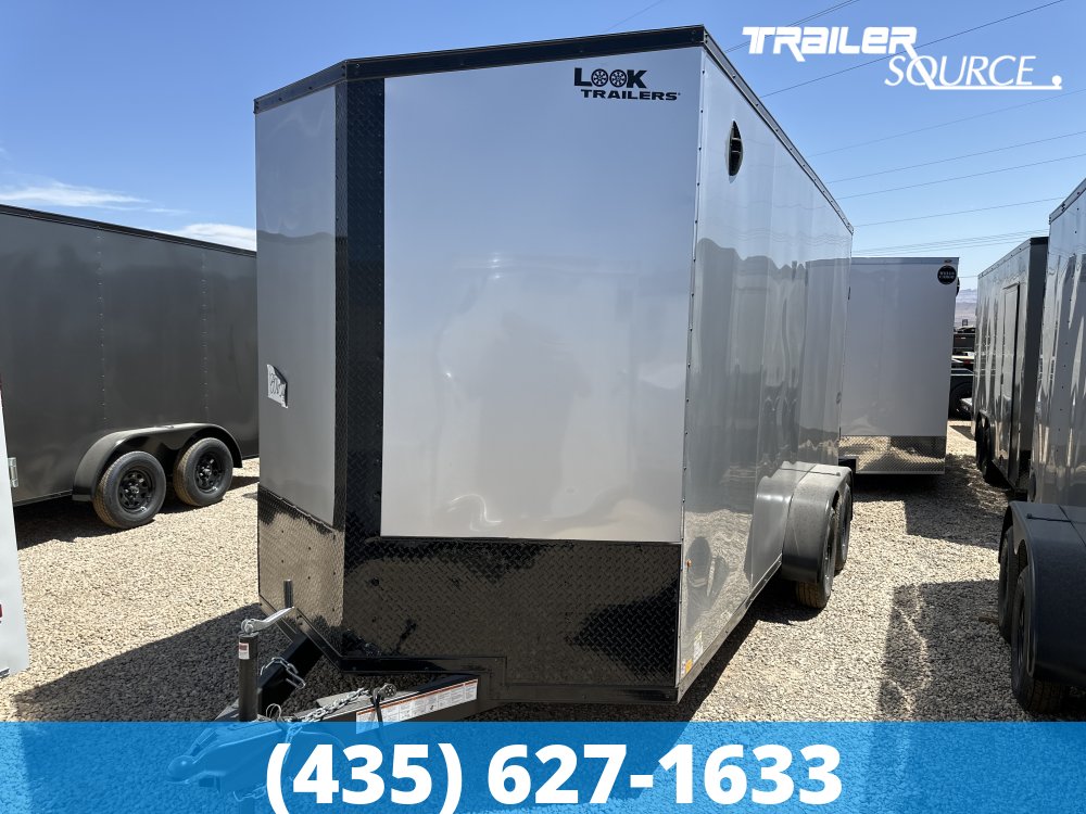 7x16 Look Element 7'6" Interior 7K Tandem Axle Enclosed Cargo