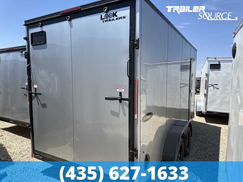 7x16 Look Element 7'6" Interior 7K Tandem Axle Enclosed Cargo