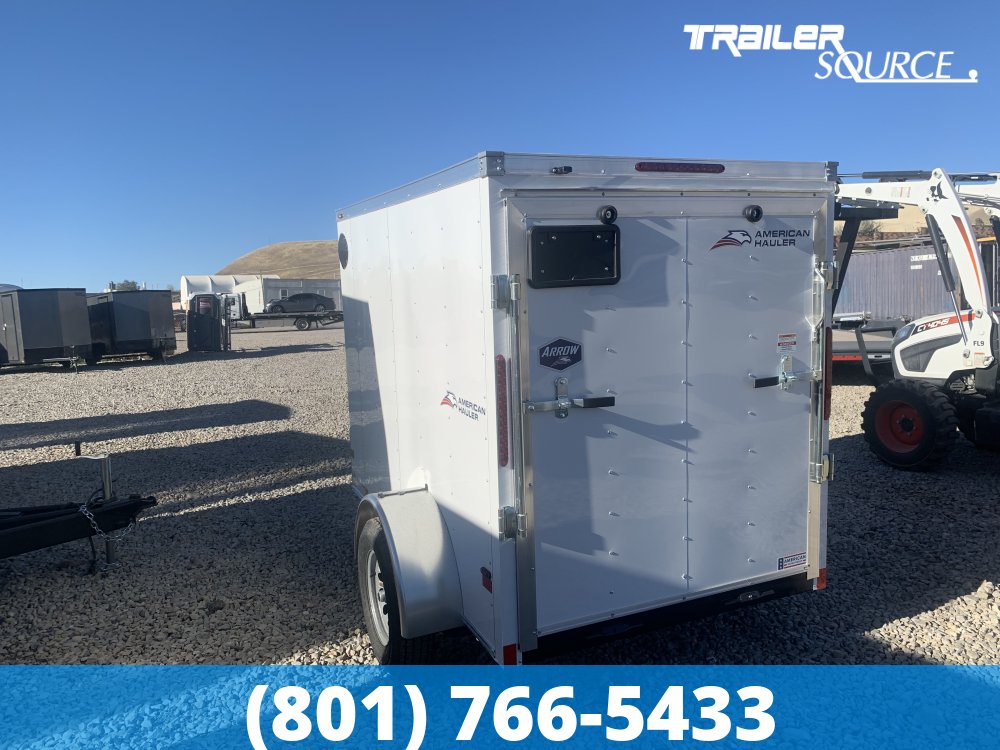 5x8 American Hauler Arrow Single Axle Enclosed Cargo