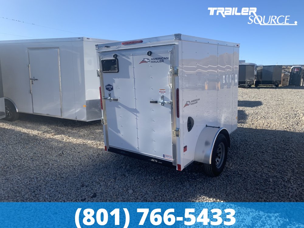5x8 American Hauler Arrow Single Axle Enclosed Cargo