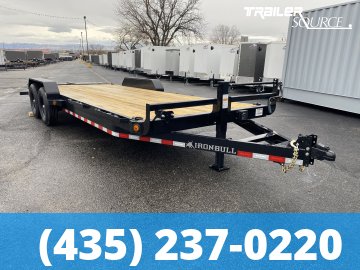 7x22 Iron Bull ETB Flatbed Car Hauler