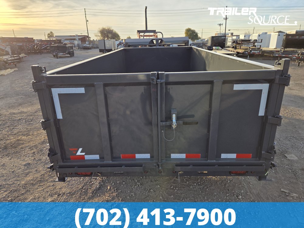 7x16 Lamar DT Gooseneck  14K GVW Dump