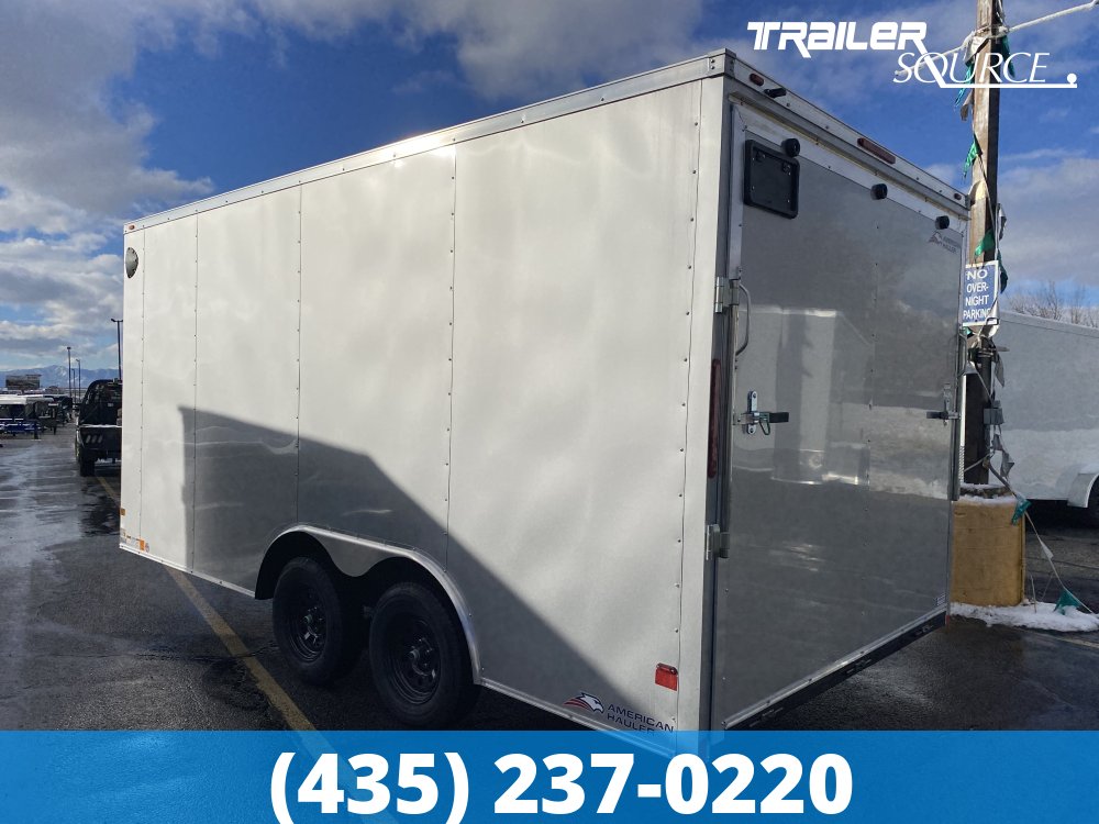 8.5x16 American Hauler Arrow Deluxe Enclosed Cargo Trailer - 7'0" Interior - 7K GVWR