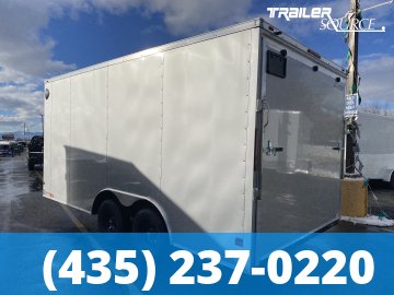 8.5x16 American Hauler Arrow Deluxe Enclosed Cargo Trailer - 7'0" Interior - 7K GVWR