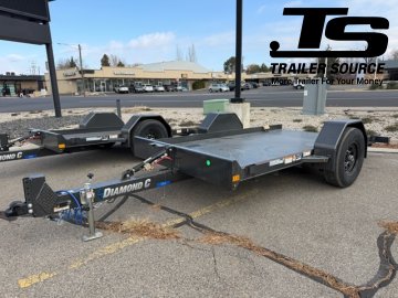6.5x12 Diamond C DSA Tilt Trailer - 7K GVWR