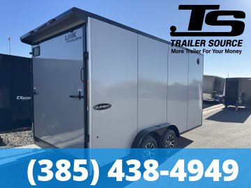 7.5x16 Look Element SE Enclosed Cargo Trailer - 7'6" Interior - 7K GVWR - .080 PolyCor, Alloy Wheels, Black Out Package