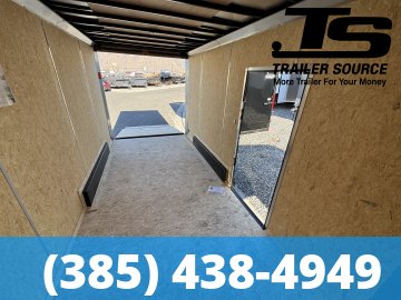 7.5x16 Look Element SE Enclosed Cargo Trailer - 7'6" Interior - 7K GVWR - .080 PolyCor, Alloy Wheels, Black Out Package