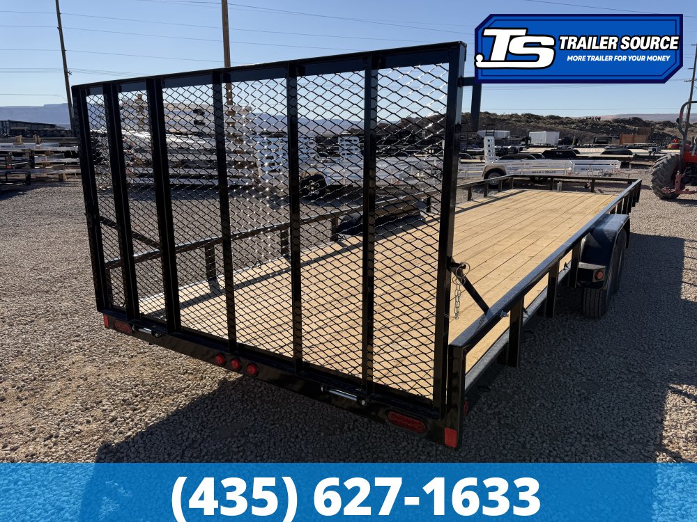 2026 Echo 7x28 7K Tandem Axle Utility Trailer