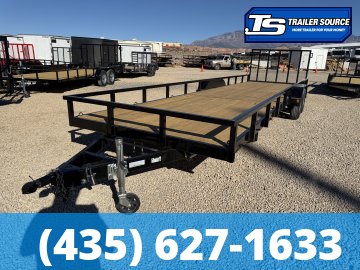 2026 Echo 7x28 7K Tandem Axle Utility Trailer