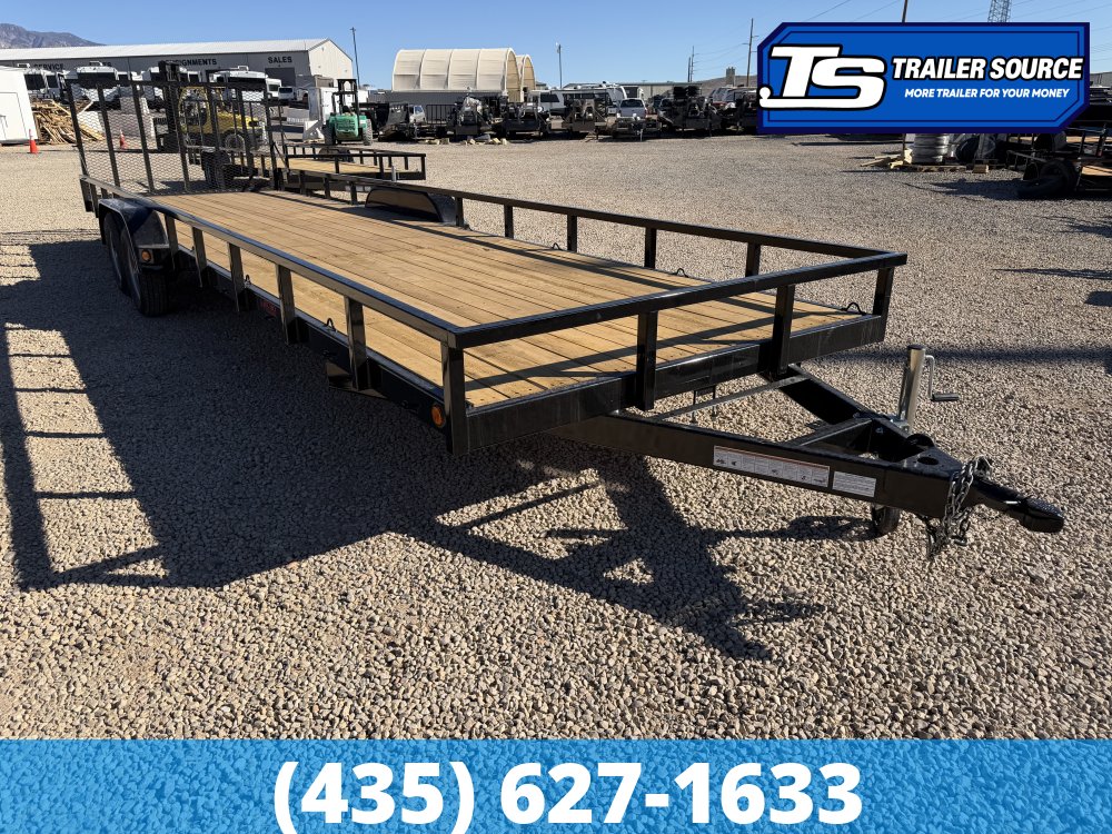 2026 Echo 7x28 7K Tandem Axle Utility Trailer