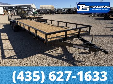 2026 Echo 7x28 7K Tandem Axle Utility Trailer