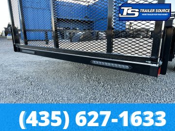 7x14 Built MAX Series ATV Trailer - 3.5K GVWR - Ramp Gate