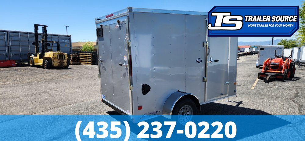 6x10 American Hauler Arrow Enclosed Cargo Trailer - 6'0" Interior - 3.5K GVWR -