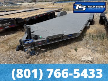 7x22 Diamond C GTF 206 Flatbed Car Hauler