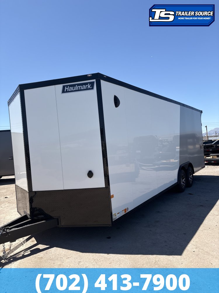 8.5x24 Haulmark Heat Enclosed Car Hauler Race