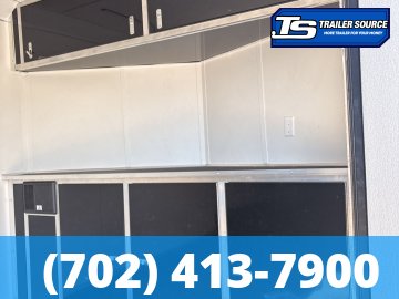 8.5x24 Haulmark Heat Enclosed Car Hauler Trailer - 7'6" Interior - 10K GVWR - .080 PolyCor, 2 Tone Color, Black Out Package