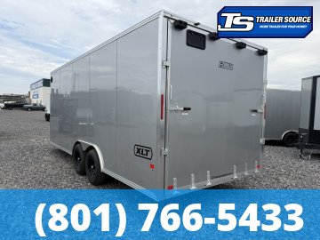 8.5x20 Alcom Aluminum EZ Hauler XLT Auto Trailer - 7'0" Interior - 10K GVWR - Dovetail