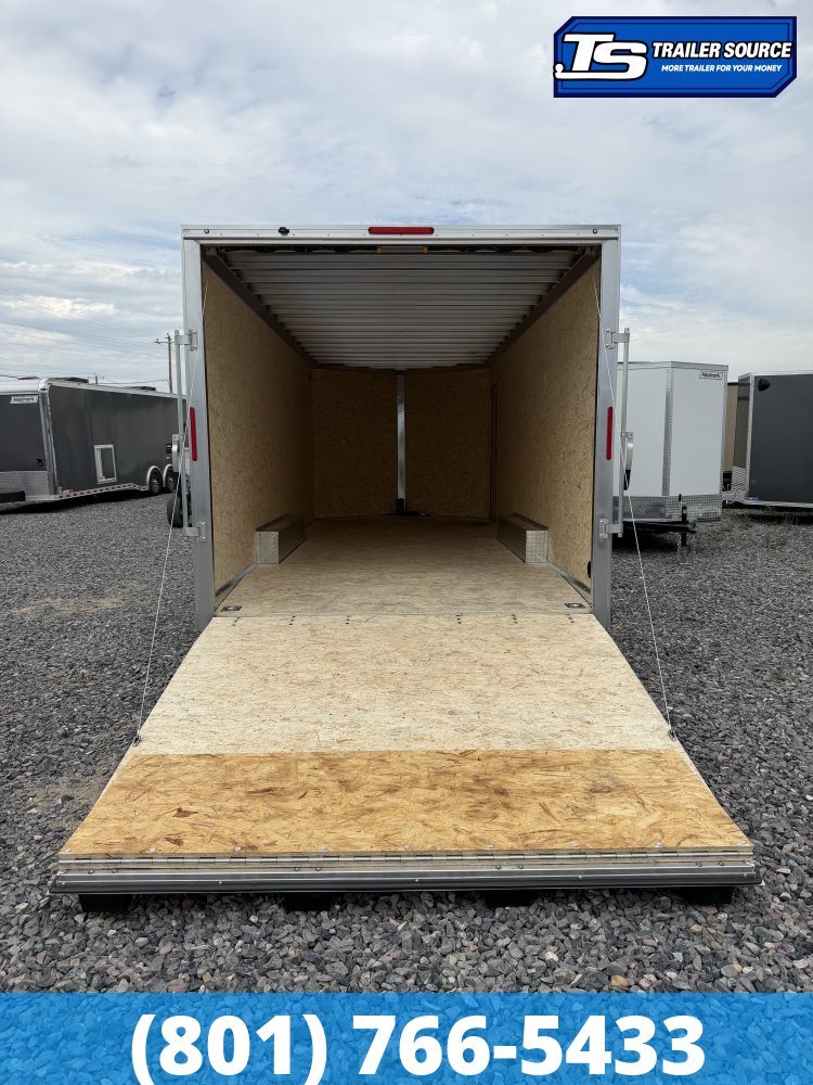 8.5x20 Alcom Aluminum EZ Hauler XLT Auto Trailer - 7'0" Interior - 10K GVWR - Dovetail