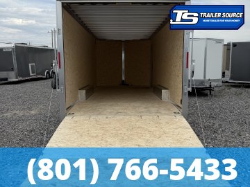 8.5x20 Alcom Aluminum EZ Hauler XLT Auto Trailer - 7'0" Interior - 10K GVWR - Dovetail