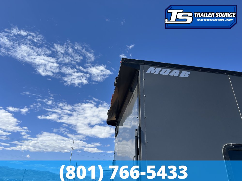 7.5x16 Look Moab Enclosed Cargo Trailer - 7'0" Interior - 10K GVWR - .080 PolyCor, Air Conditioner(s)