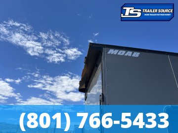 7.5x16 Look Moab Enclosed Cargo Trailer - 7'0" Interior - 10K GVWR - .080 PolyCor, Air Conditioner(s)