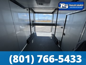 7.5x16 Look Moab Enclosed Cargo Trailer - 7'0" Interior - 10K GVWR - .080 PolyCor, Air Conditioner(s)