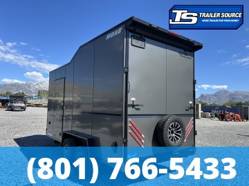 7.5x16 Look Moab Enclosed Cargo Trailer - 7'0" Interior - 10K GVWR - .080 PolyCor, Air Conditioner(s)