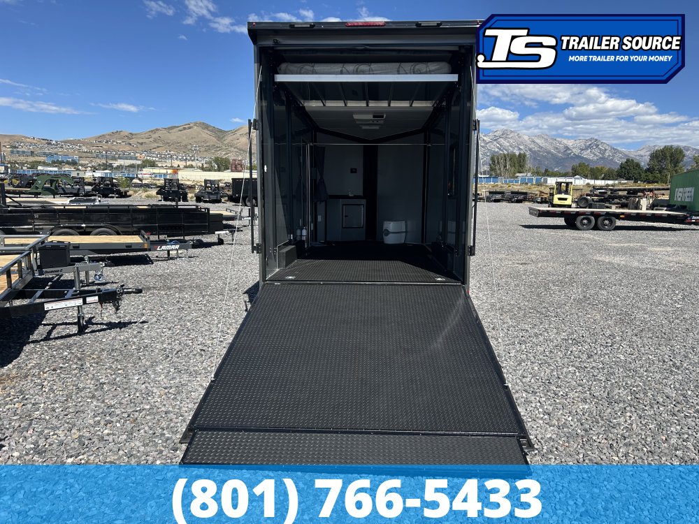 7.5x16 Look Moab Enclosed Cargo Trailer - 7'0" Interior - 10K GVWR - .080 PolyCor, Air Conditioner(s)