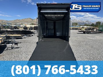 7.5x16 Look Moab Enclosed Cargo Trailer - 7'0" Interior - 10K GVWR - .080 PolyCor, Air Conditioner(s)