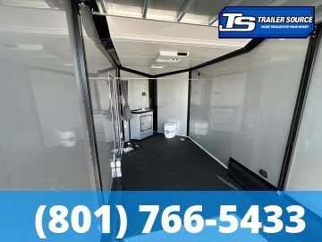7.5x16 Look Moab Enclosed Cargo Trailer - 7'0" Interior - 10K GVWR - .080 PolyCor, Air Conditioner(s)