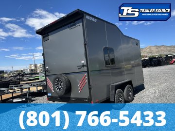 7.5x16 Look Moab Enclosed Cargo Trailer - 7'0" Interior - 10K GVWR - .080 PolyCor, Air Conditioner(s)