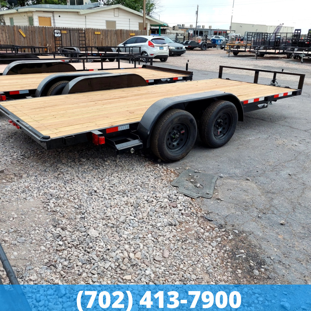 7x16 K&S Fabrication 7K CAR HAULER