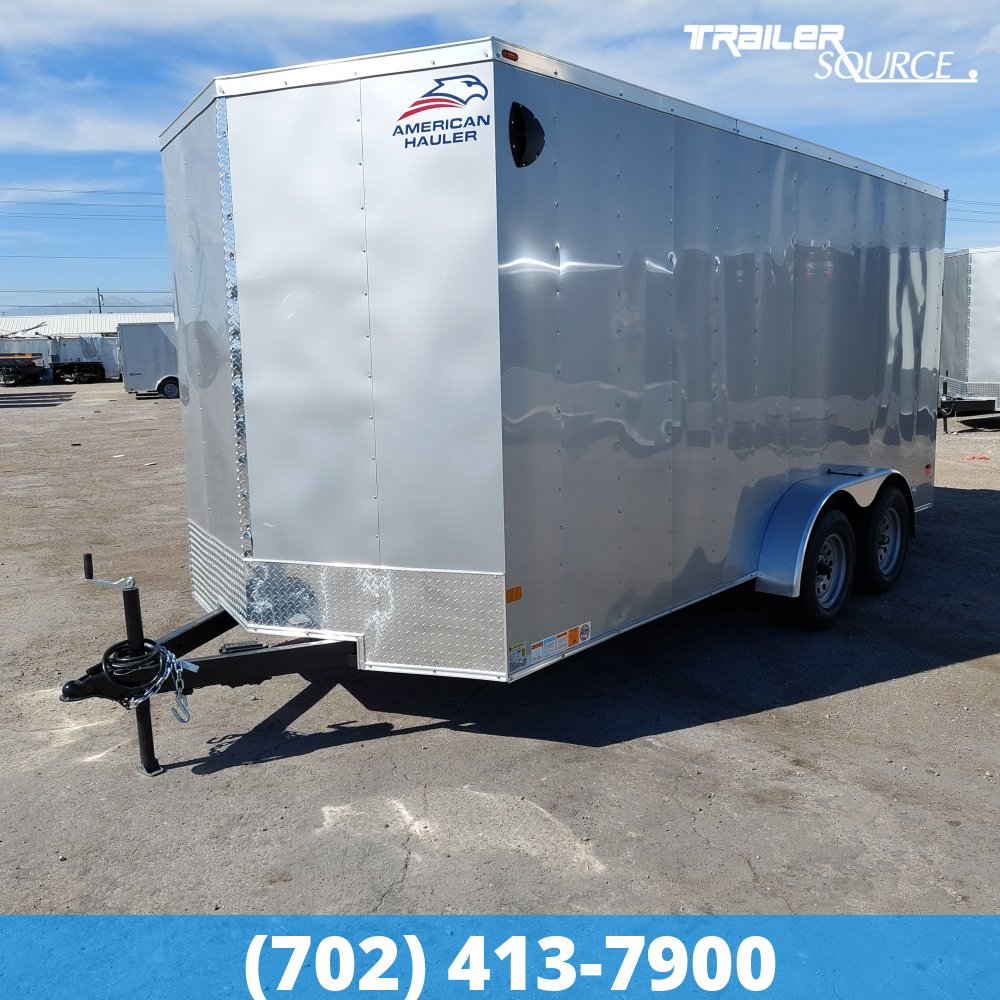 7x16 American Hauler Arrow Deluxe 7'0" 7K Tandem Axle Enclosed Cargo