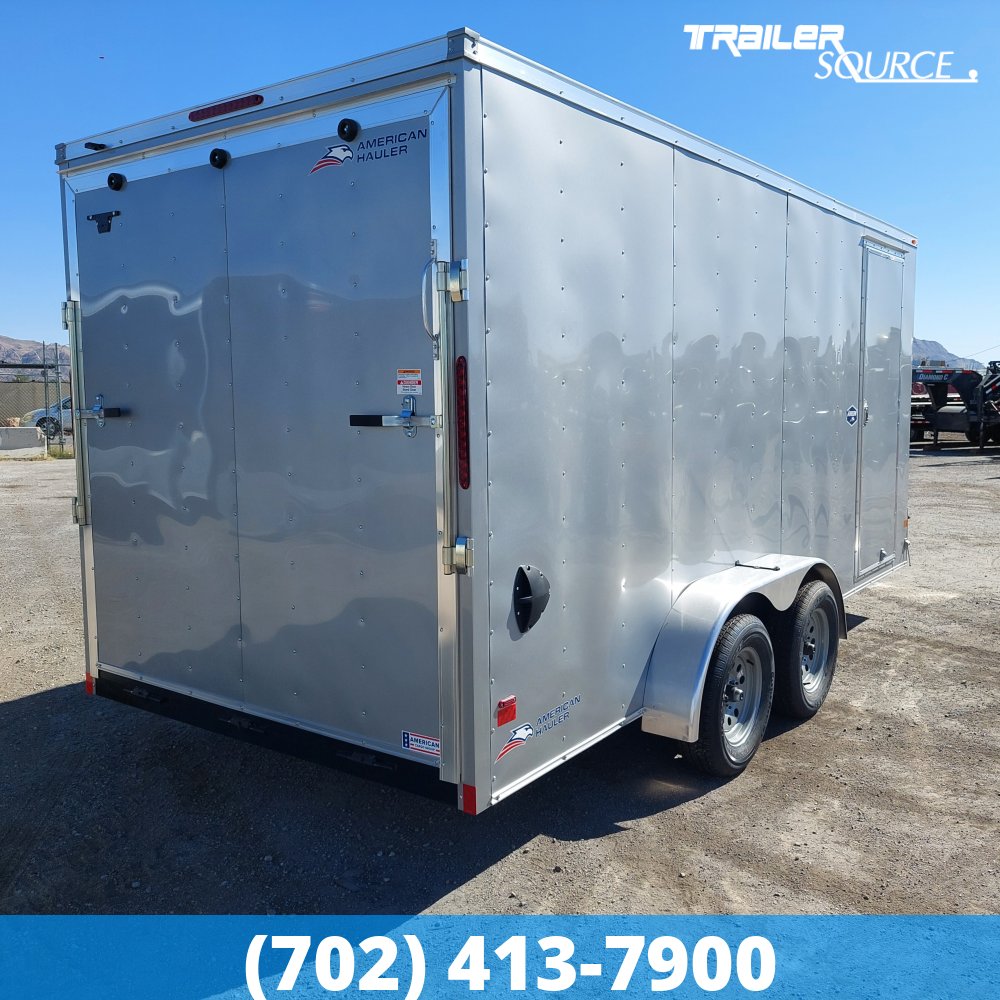 7x16 American Hauler Arrow Deluxe 7'0" 7K Tandem Axle Enclosed Cargo