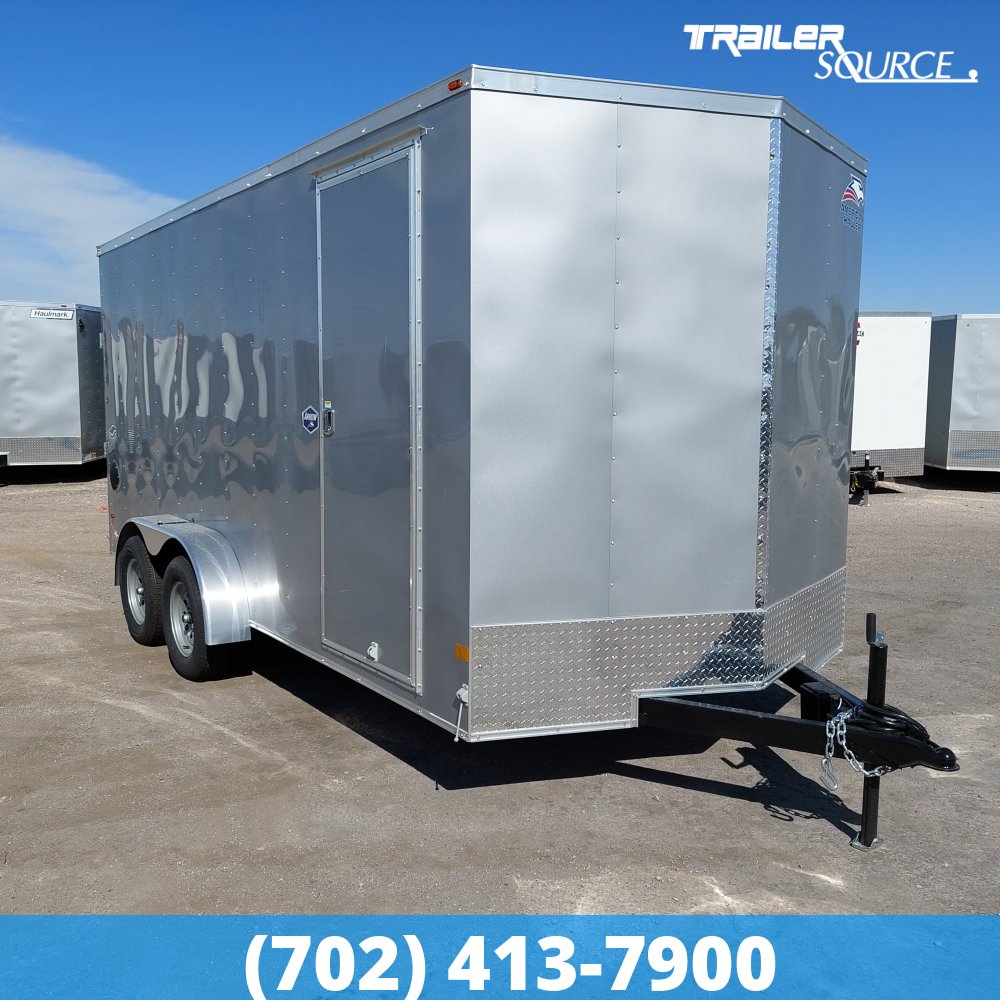 7x16 American Hauler Arrow Deluxe 7'0" 7K Tandem Axle Enclosed Cargo