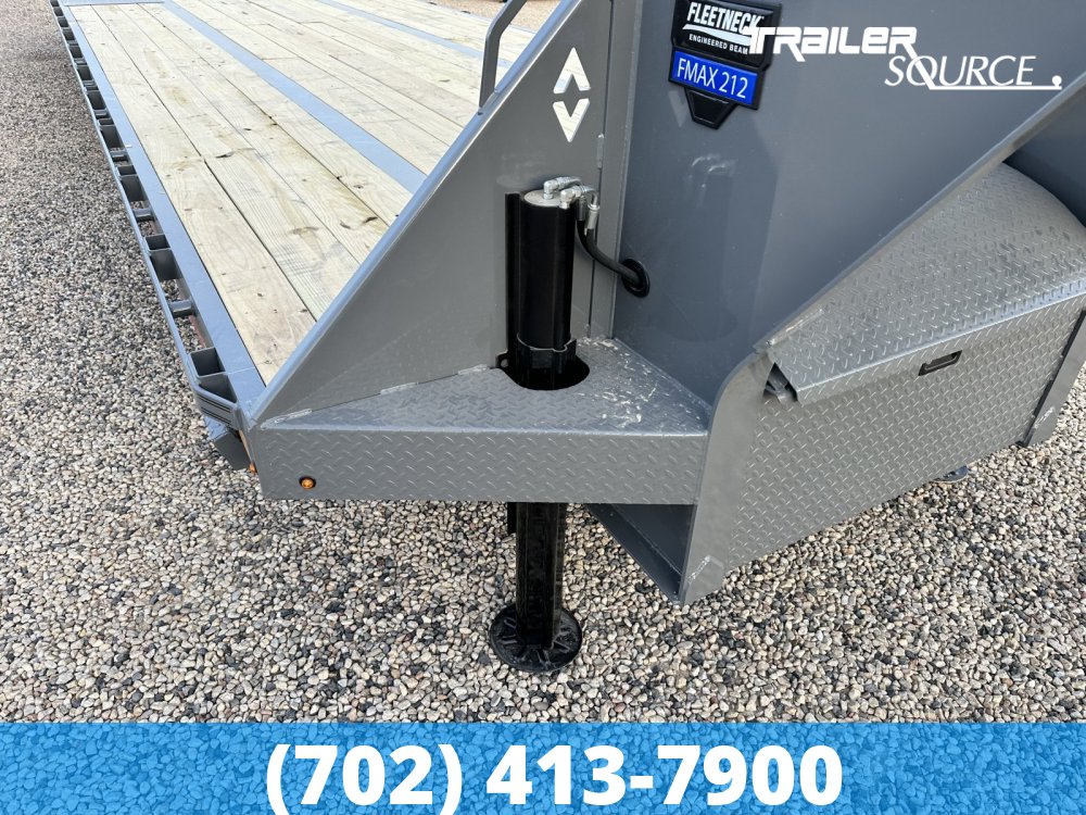 8.5x35 Diamond C FMAX HDT Gooseneck Hydraulic Dovetail 35' 25.9K Hydraulic Dovetail Gooseneck
